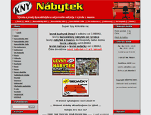Tablet Screenshot of nabytekkny.cz